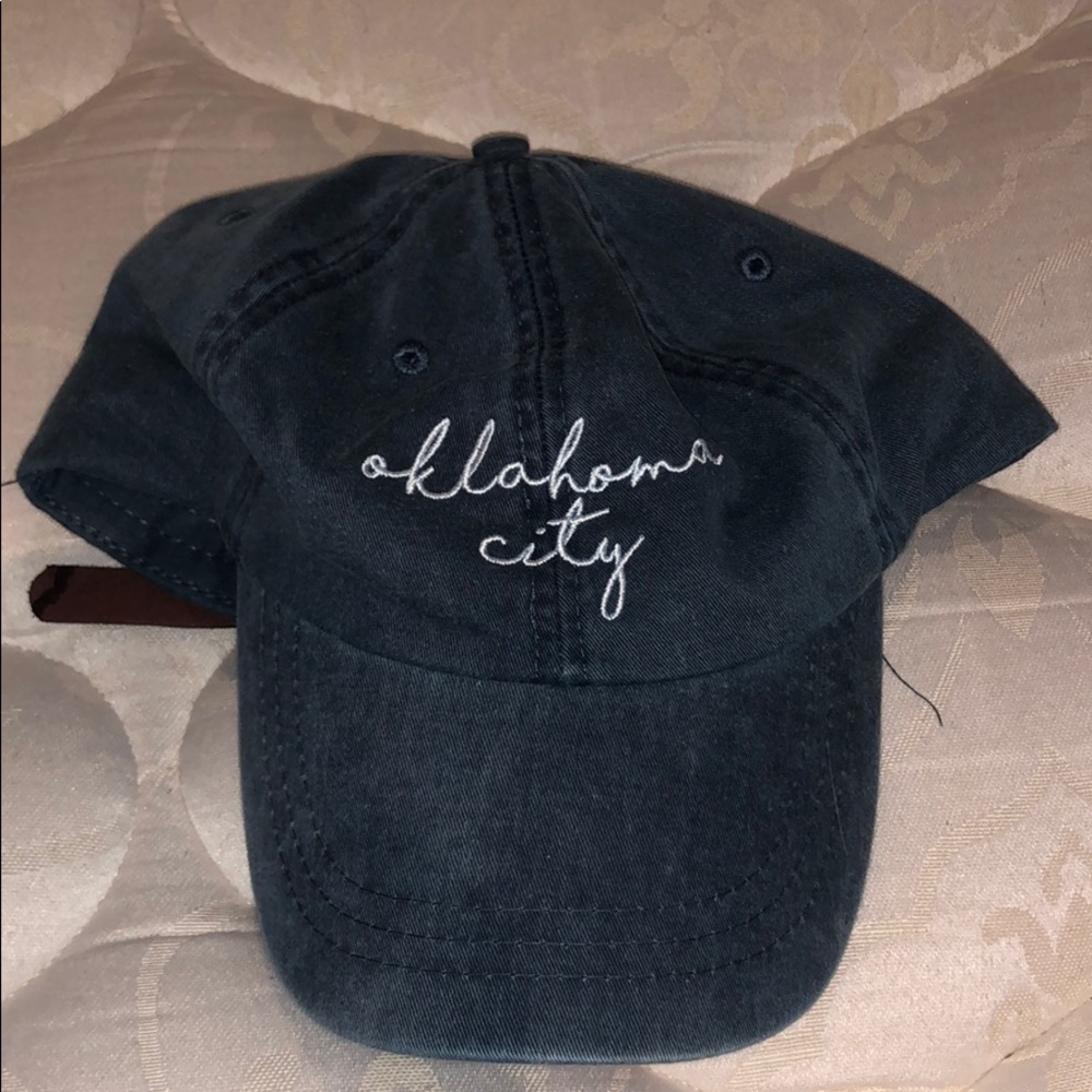 oklahoma city denim hat